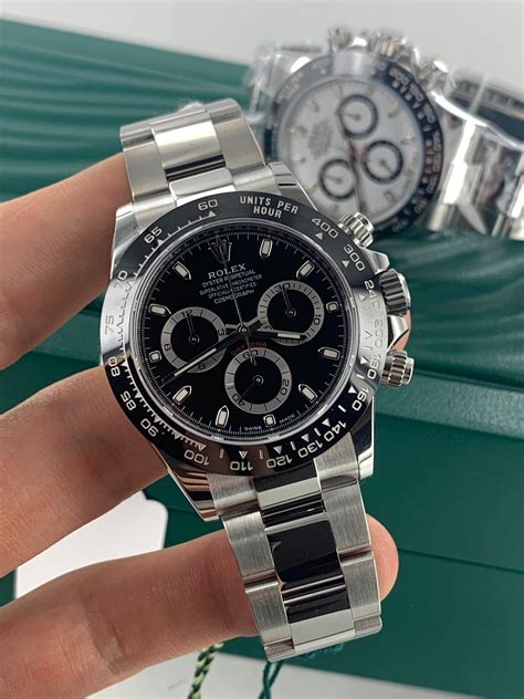 rolex daytona black unboxing|rolex daytona price list.